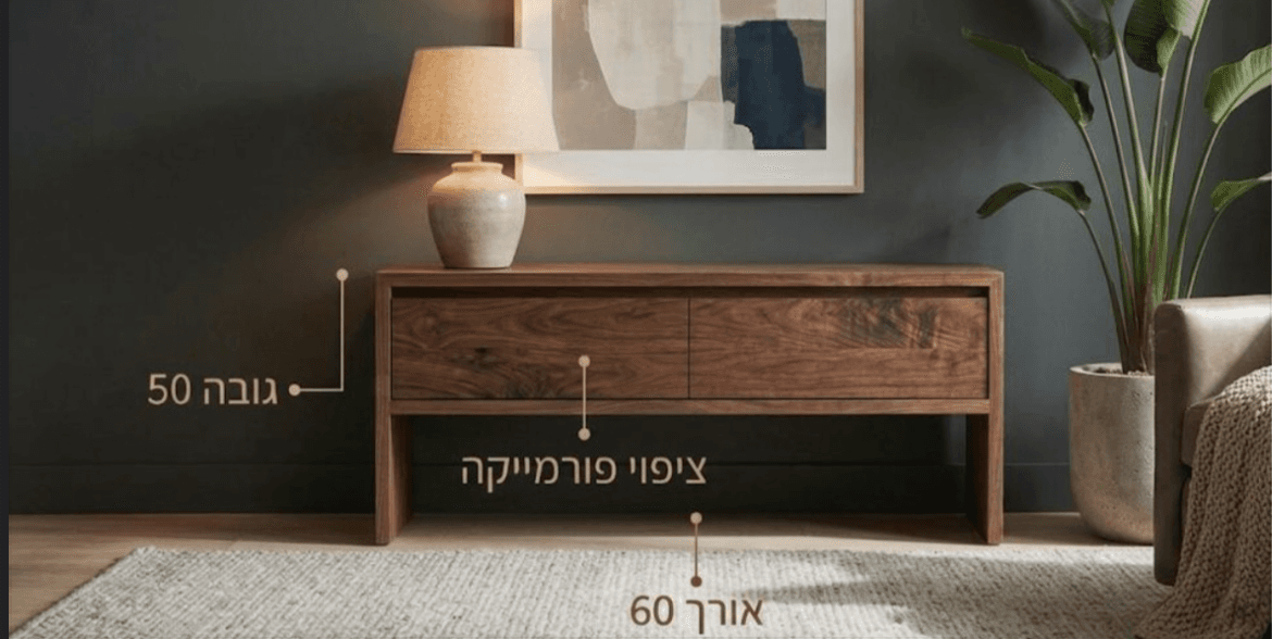 ריהוט עץ וברזל | דגם 037